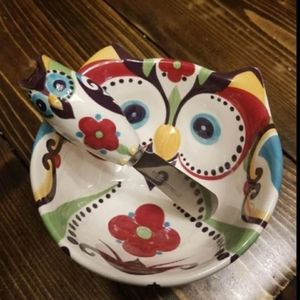 Home Accents dip bowl & spreader